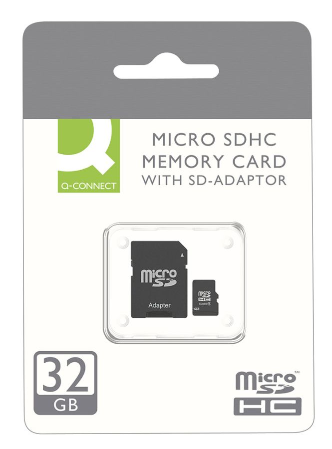 Q-CONNECT  MicroSDHC muistikortti 32GB