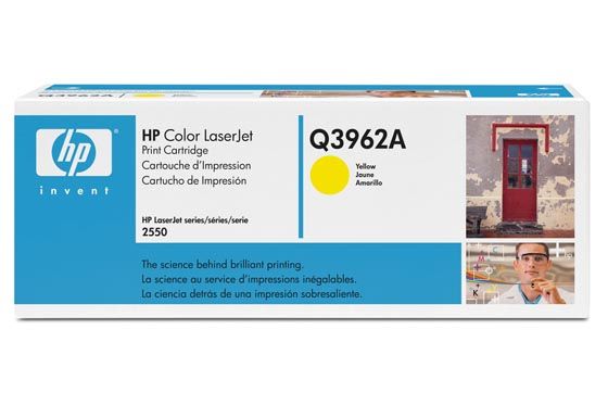 HP  Q3962A CLJ-2550 laservärikasetti keltainen 4K