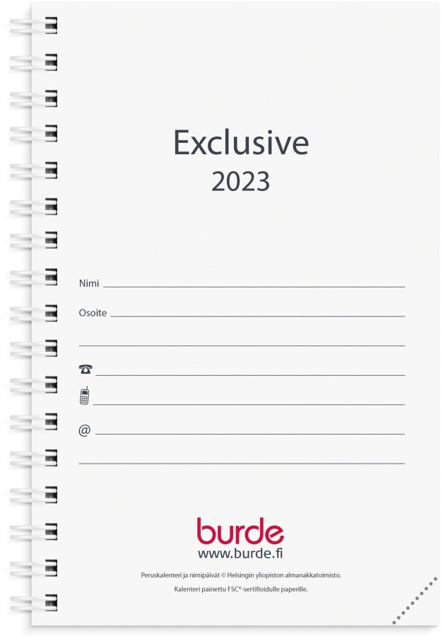 BURDE  Exclusive vuosipaketti 2023