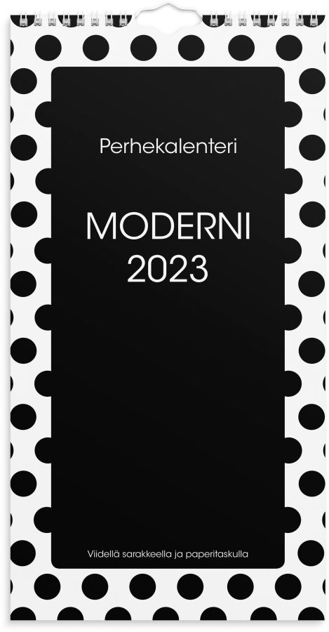 BURDE  Perhekalenteri Moderni taskulla FSC Mix 2023