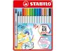 STABILO Pen 68 Brush 568/15-32 kuitukynäsarja/15