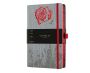 CASTELLI Foresta Rose muistikirja 13x21cm 224 sivua blanko