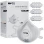 UVEX FFP3V 2312 hengityssuojain venttiilillä