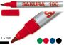 SAKURA Pen Touch 130 M 1,5mm musta