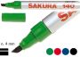 SAKURA Pen Touch 140 M 4,0mm vihreä