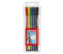 STABILO Pen 6806/PL kuitukynä 6-värisarja