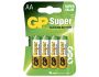 GP super alkali AA-paristo 15A/LR6/4