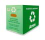ARRON kierrätyslaatikko vihreä