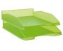 STAPLES lomakelaatikko A4 läpikuultava vihreä