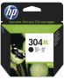 HP N9K08AE black ink 304XL