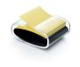 POST-IT Z-Note Pro viestilappuannostelija musta ja 76x76mm nide keltainen