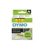 DYMO 45018 D1-teippi musta/keltainen 12mm x 7m
