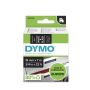 DYMO 45811 D1-teippi valkoinen/musta 19mm x 7m