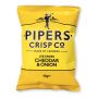 PIPERS CRISPS Lye Cross Cheddar&amp;Onion perunalastut 40g