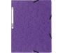 EXACOMPTA kulmalukkokansio A4 400g violetti