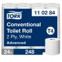 TORK 110284 Advanced WC-paperi T4 valkoinen/24