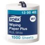 TORK 130040 Plus Iso paperipyyhe W1 valkoinen